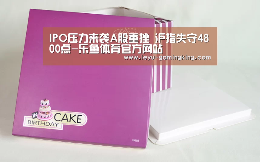 IPO压力来袭A股重挫 沪指失守4800点-乐鱼体育官方网站(图2) 乐鱼娱乐平台